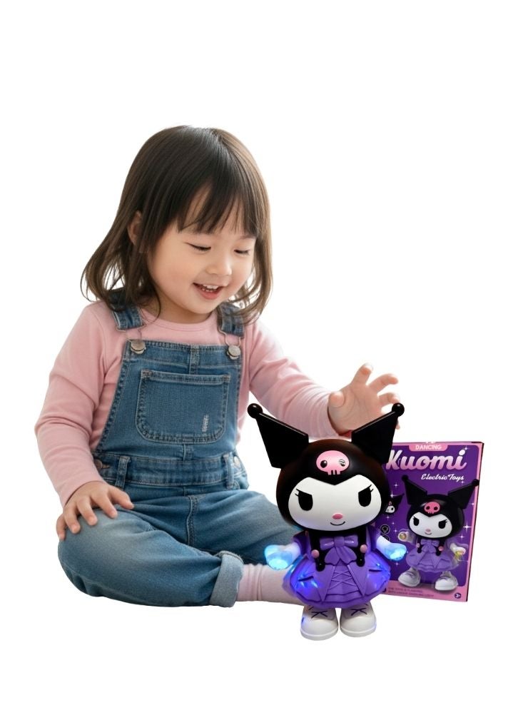 Premium Interactive Dancing Kuromi Toy with Lights & Music – Touch-Activated Smart Robot Toy for Toddlers, Fun Learning & Playtime Companion - Image 2